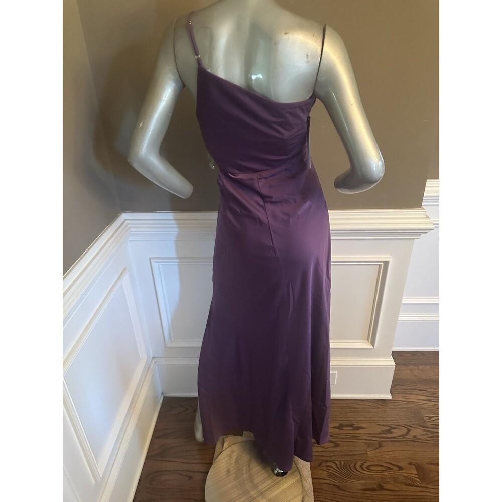 NWT PRINCESS POLLY One Shoulder Purple Maxi Dress Sz 4 - Picture 6 of 6